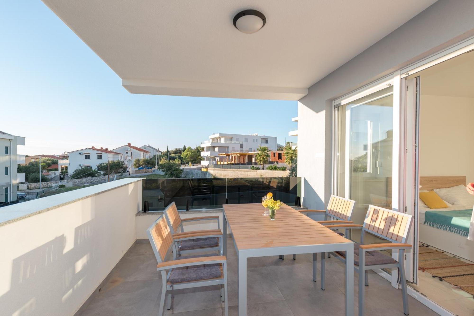 Villa Lena Luxury Apartments Новаля Номер фото